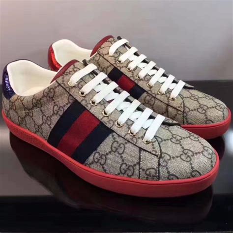 gucci ace ebay|gucci ace sneakers men discounted.